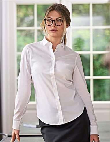 T-4025-Womens Stretch Luxury Shirt